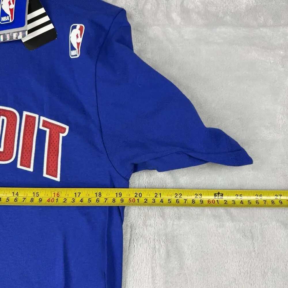 NWT Adidas NBA Detroit Allen Iverson #1 Jersey T-Shirt Size S ‘Dead Stock’ 2000s
